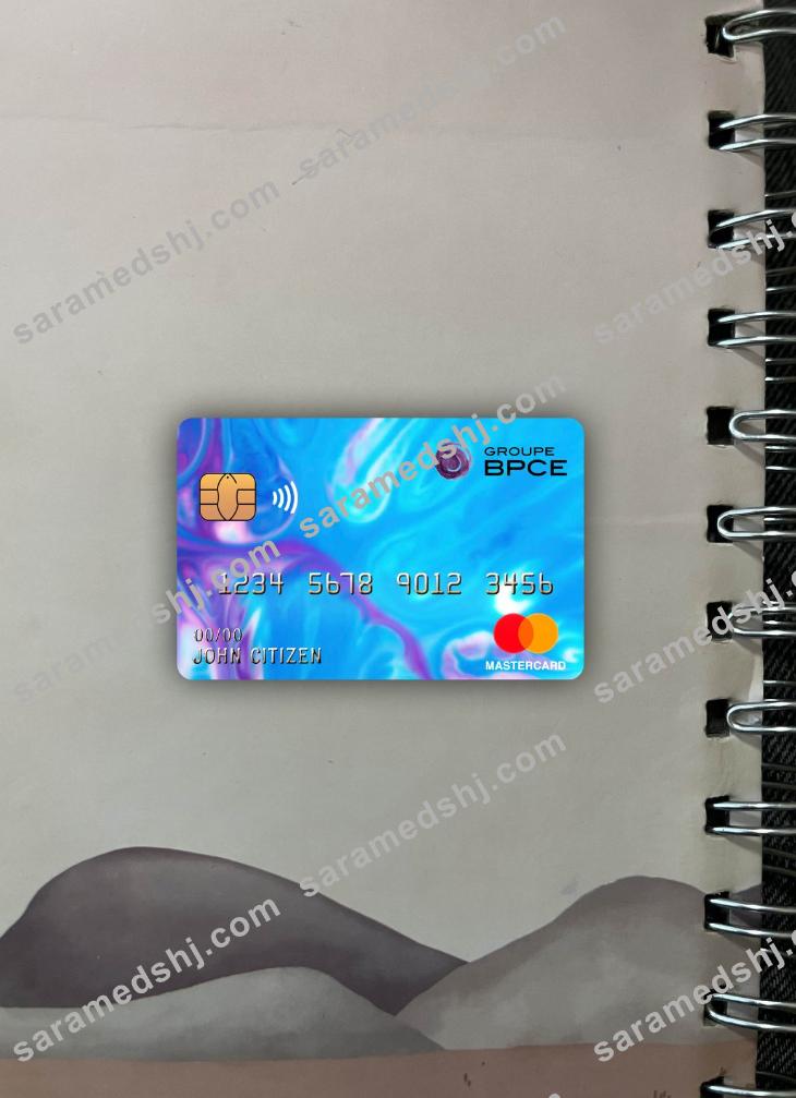 France Groupe BPCE bank mastercard photolook front